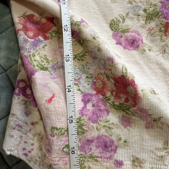LoveShackFancy Floral Button-Up Cardigan, L - Picture 5 of 5
